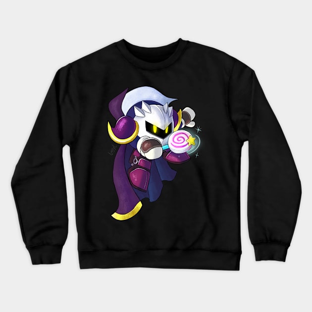 Meta Knight Crewneck Sweatshirt by Lunatyk